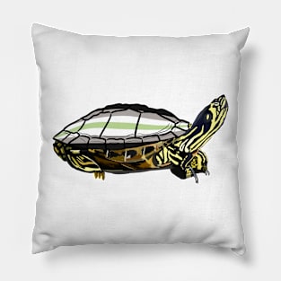 Agender Pride turtle Pillow