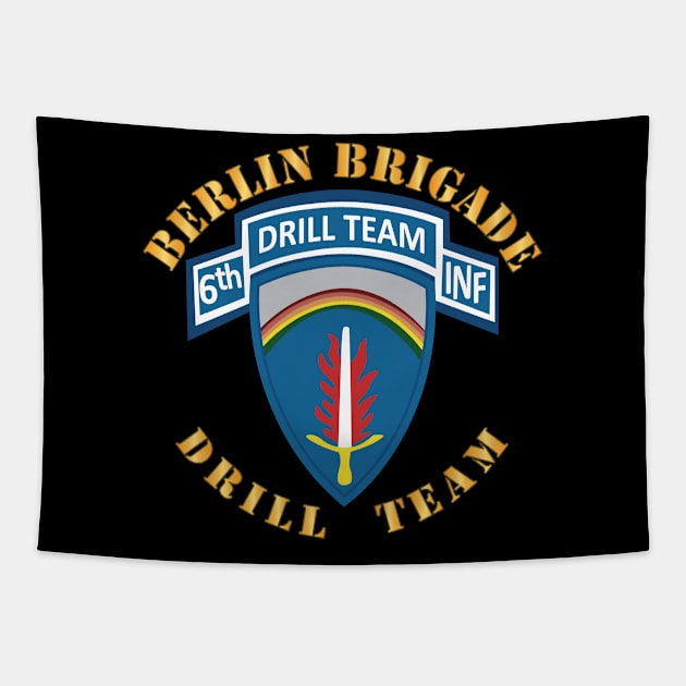 Berlin Brigade - 6th Inf Drill Team - SSI X 300 Tapestry by twix123844