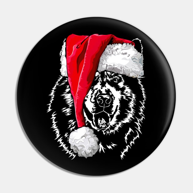 Alaskan Malamute Santa Christmas dog mom Pin by wilsigns