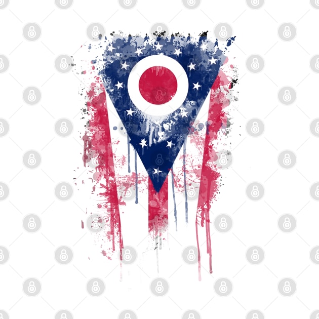 Ohio Flag Souvenir by Anoncactusart