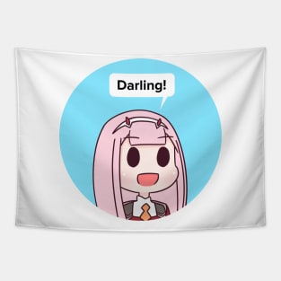 Darling in the franxx zero two Tapestry