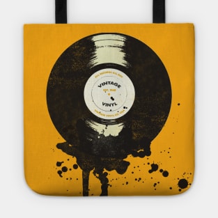 VINTAGE VINYL DRIP Tote