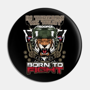 TROOPER TIGER AIR FORCES Pin