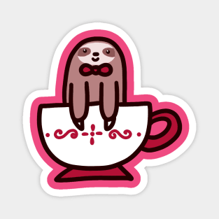 Teacup Sloth Magnet