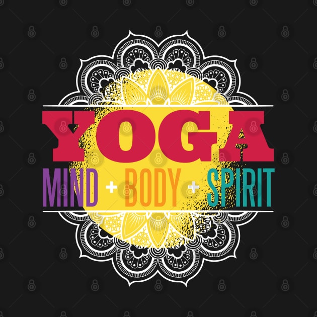 Yoga Mind Body Spirit by MajorCompany