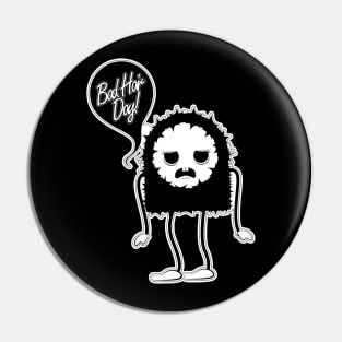 Bad Haired Monster Pin