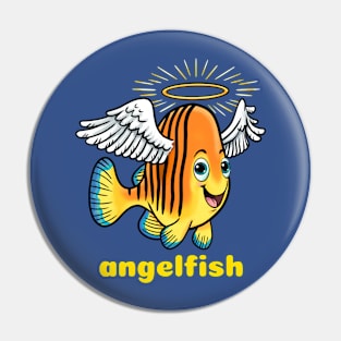 Angelfish Pin