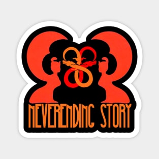 Neverending story t-shirt Magnet