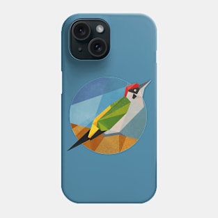 Green Woodpecker Phone Case