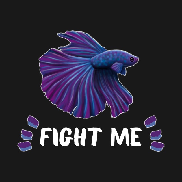 Betta Fish Fight Me by Wilderness Insider