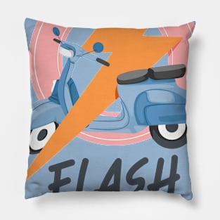 Scooter Flash Rider Pillow