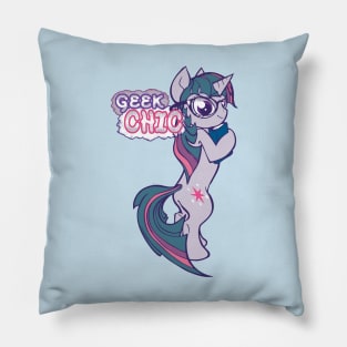 Geek Chic Sparkle Pillow