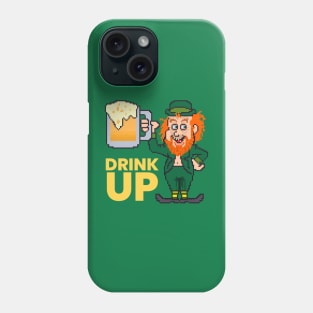 Drink Up Leprechaun Phone Case