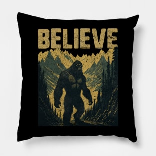 Bigfoot Believer Pillow