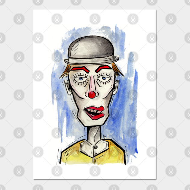 Clown Clown Poster Und Kunst Teepublic De