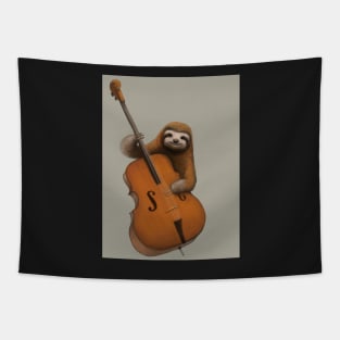 Double Bass Sloth Tapestry