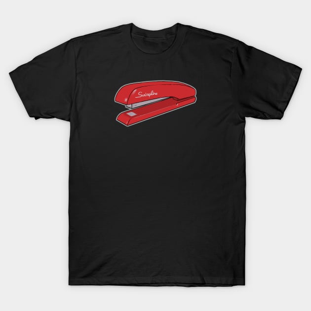 red stapler from an office space - Red Stapler Office - T-Shirt | TeePublic