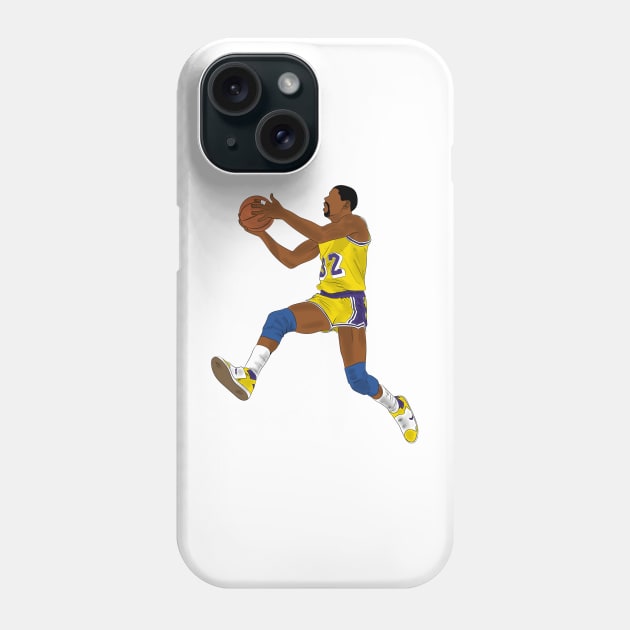 Magic Johnson Phone Case by SickSticksCo