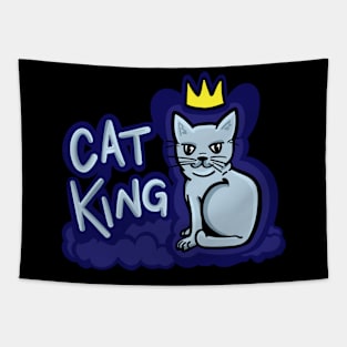 Cat King Tapestry