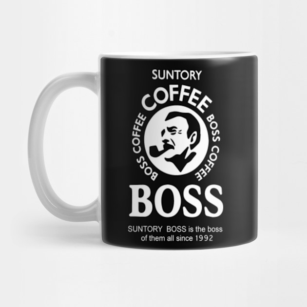 Suntory Boss Coffee Suntory Boss Coffee Mug Teepublic