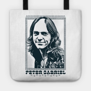 Peter Gabriel -- 70s Aesthetic Fan Art Design Tote