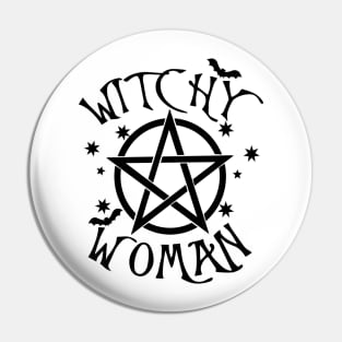 Witchy Woman T-Shirt Pin