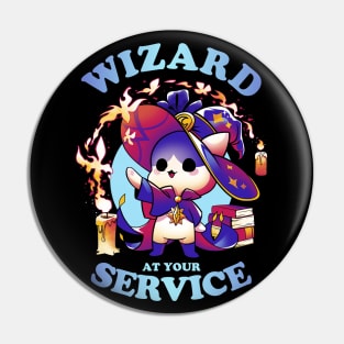 Wizard's Call - cute gamer and geek Pin