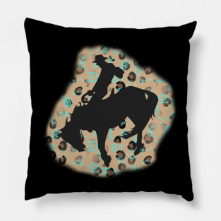 Bronc Rider Pillow