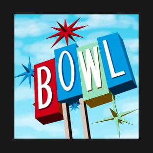 Bowl Sign, Background 3 T-Shirt