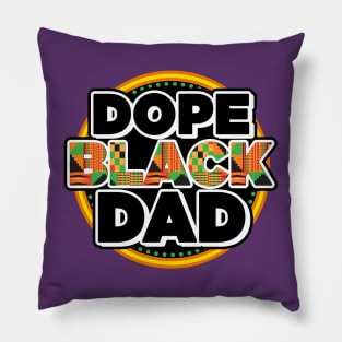 Dope Black Dad Pillow