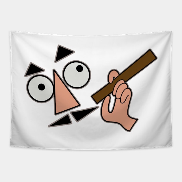 You Bet Your Life Groucho Icon Tapestry by SpruceTavern