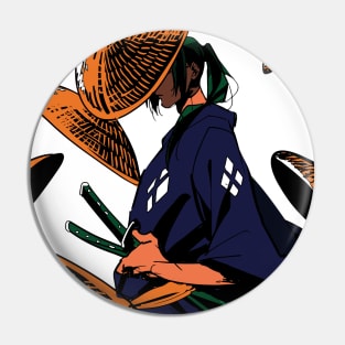 Blue Eye Samurai Pin