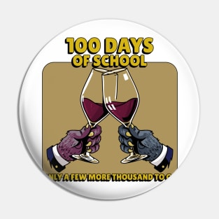 100 Days of School Fiesta Pin