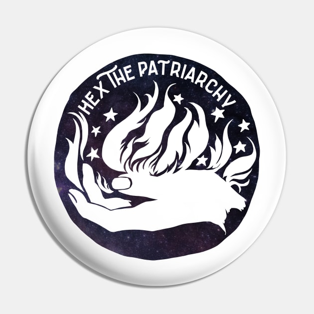 Hex the patriarchy Pin by FabulouslyFeminist