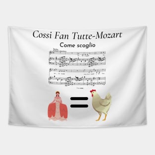 Cossi Fan Tutte-Mozart Tapestry