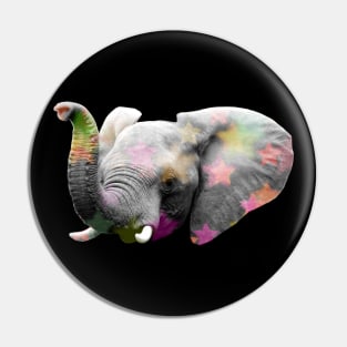 Elephant Disco Pin