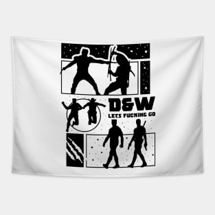 Comic Styled Art on D&W Tapestry