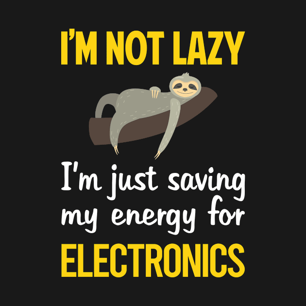 Funny Lazy Electronics by blakelan128