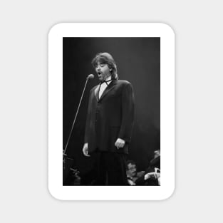 Andrea Bocelli BW Photograph Magnet