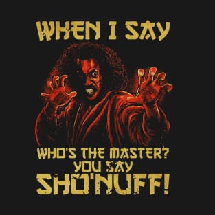 SHO NUFF THE LAST DRAGON MASTER T-Shirt