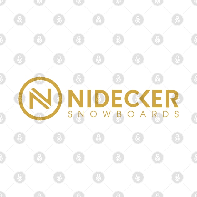 Nidecker 02 Yellow Snowboard Sticker Brand | Burton Nitro Capita by susugroo