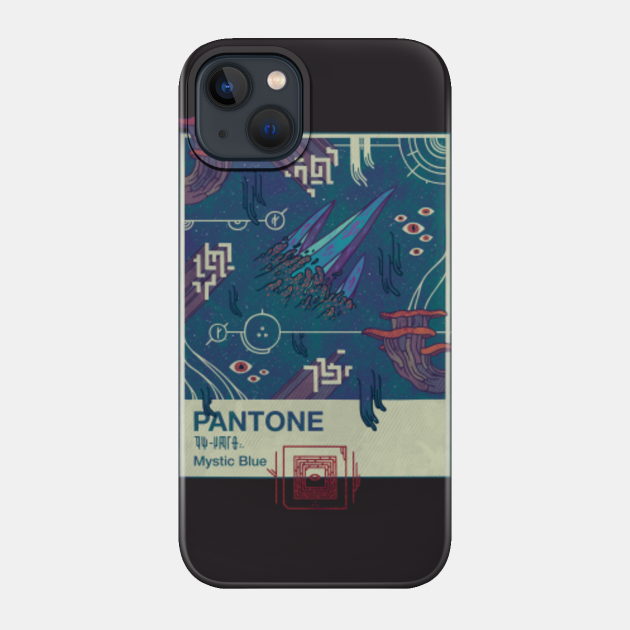 Mystic Blue - Pantone - Phone Case