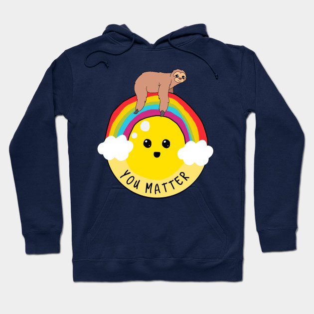 you matter hoodie yellow