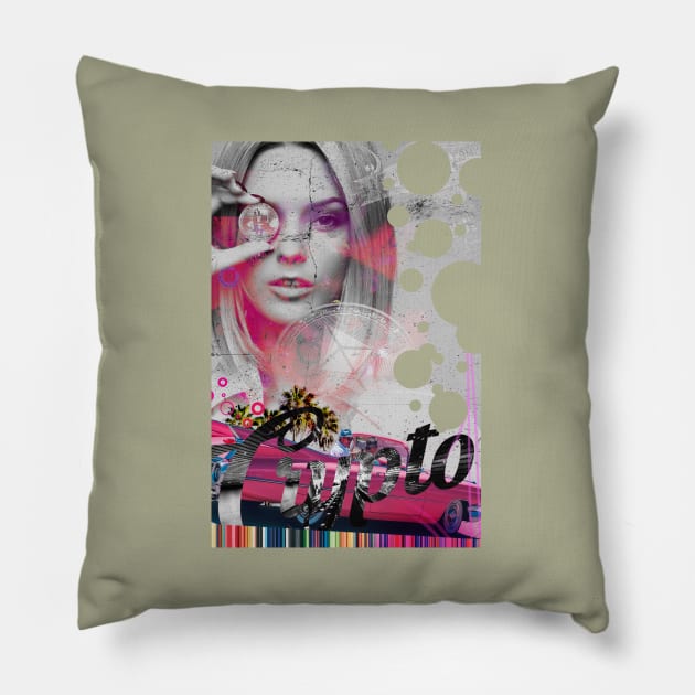 Cryptofreedom Pillow by DavidLoblaw