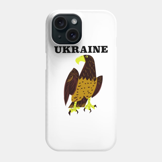 Ukraine Eagle Phone Case by nickemporium1