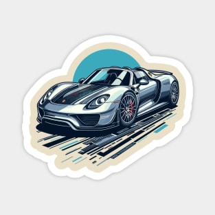 Porsche 918 Spyder Magnet