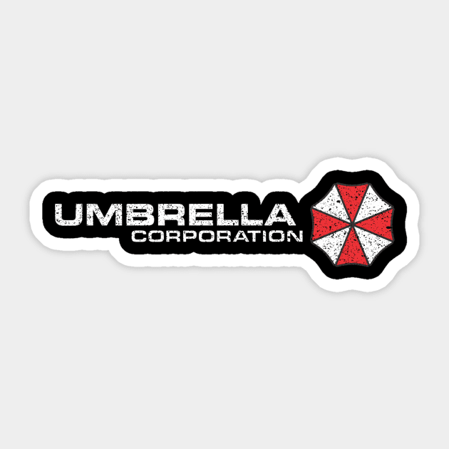 Umbrella Corp (front and back) - Resident Evil - Sticker