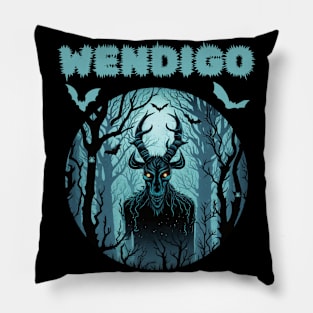 Wendigo Cryptid Pillow