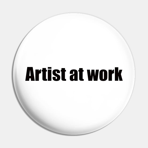 Artist at work Pin by AvrilThomasart