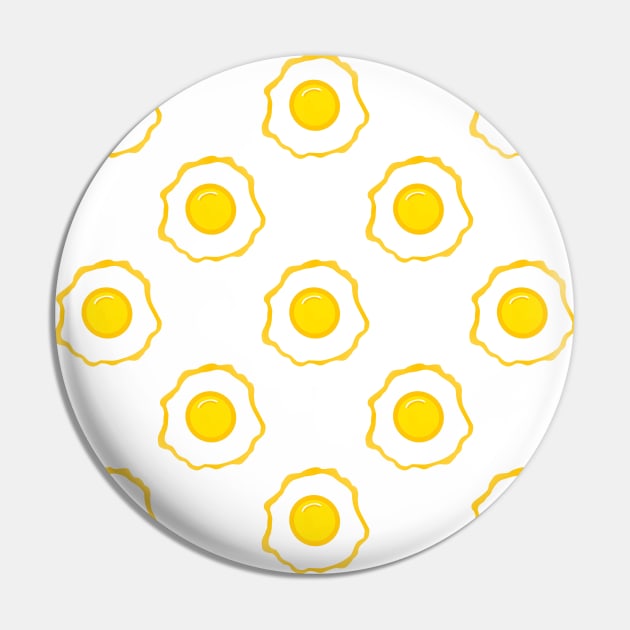 Eggs Pattern Pin by SartorisArt1